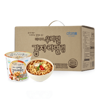 Атоми лапша в стакане