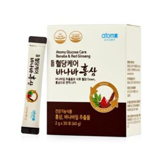 Атоми для снижения уровня сахара в крови Банаба и Красный женьшень