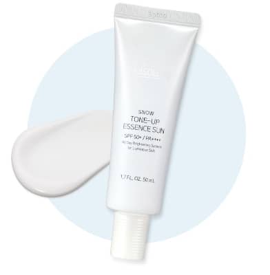 Атоми Абсолют Сноу тонизирующая солнцезащитная эссенция