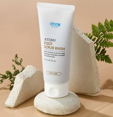 Атоми скраб для ног