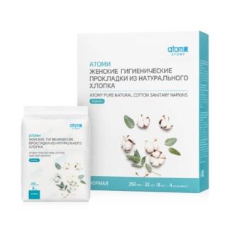 Атоми Гигиенические прокладки из натурального хлопка (Нормал)