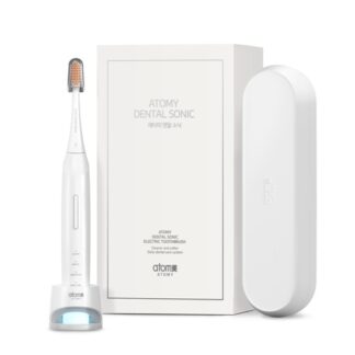 Зубная щетка Atomy Dental Sonic (1 основной блок + 2 сменные насадки)